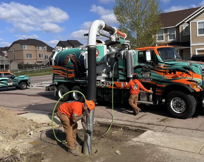 residential hydrovac excavation