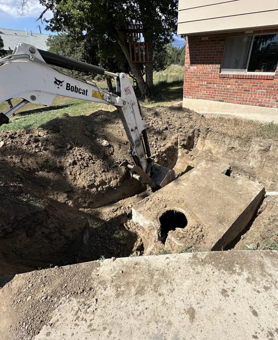 sewer excavation