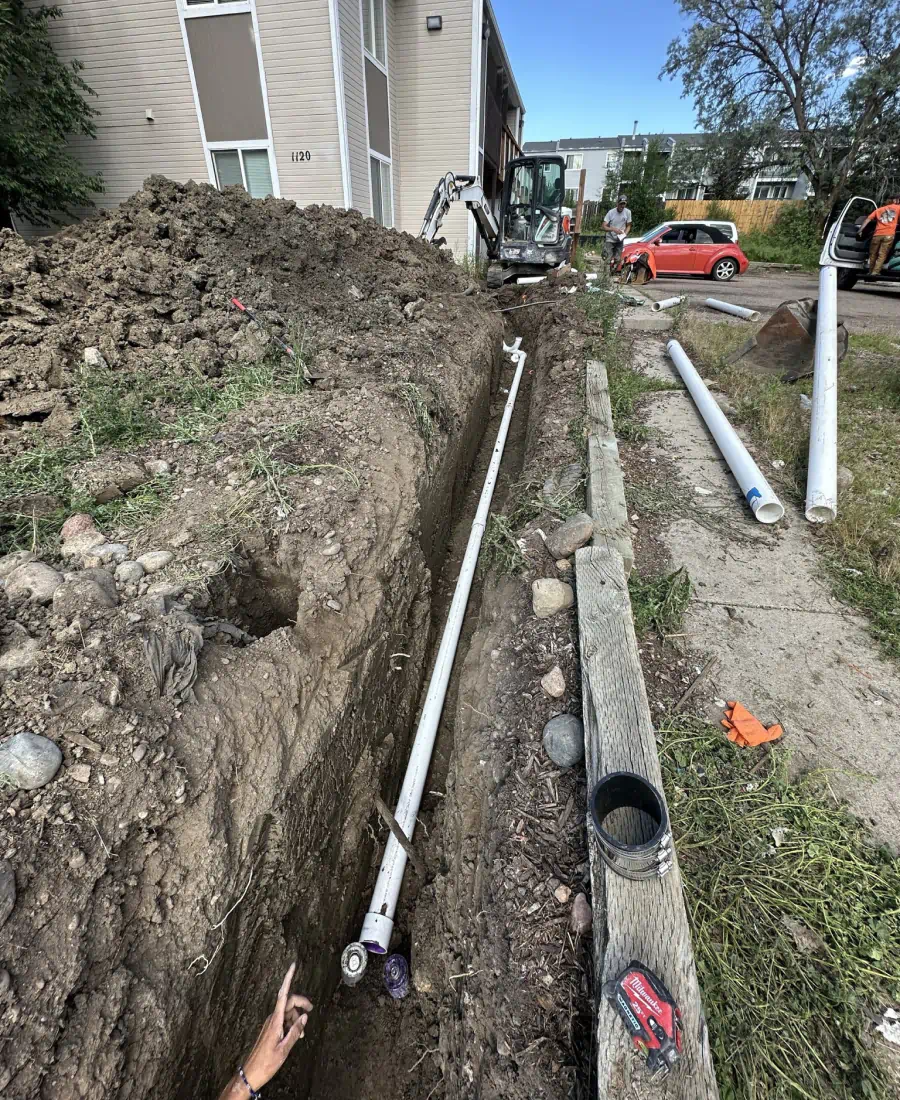 sewer line replacement